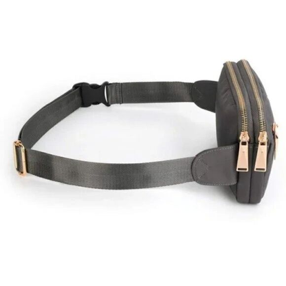 New Belt Bag Fanny Pack Lightweight Grey - Picture 6 of 8